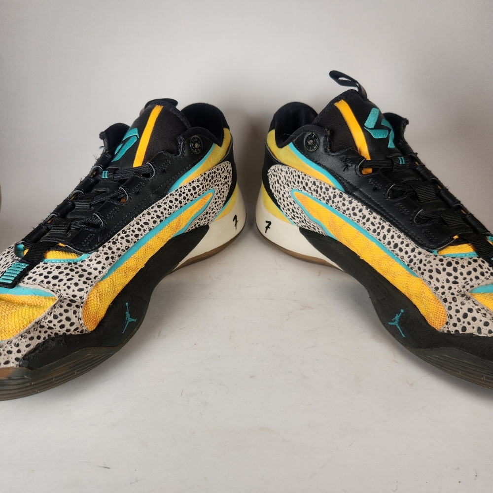 AIR JORDAN Men’s Luka 2 The Pitch Doncic Men's 10.5 Basketball Shoe Safari Rare - Picture 4 of 16
